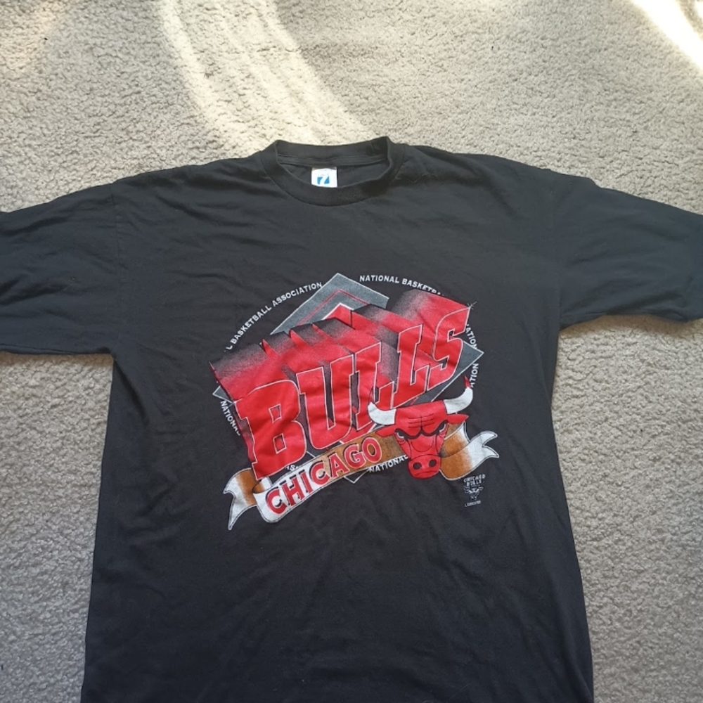 Vintage LOGO 7 Chicago Bulls Shirt Men's Size XL